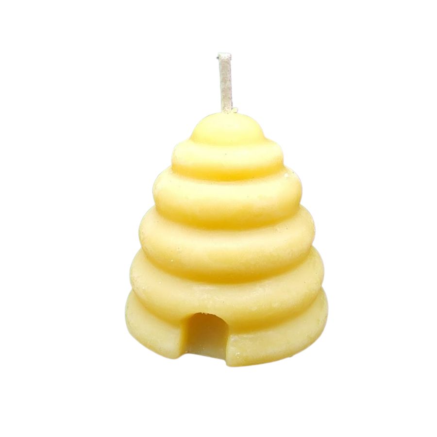 A Beehive-Shaped Bees Wax Candle