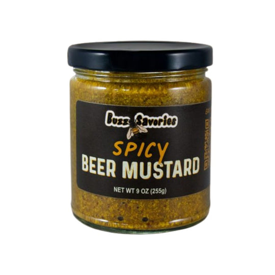 A Jar Of Spicy Beer Mustard