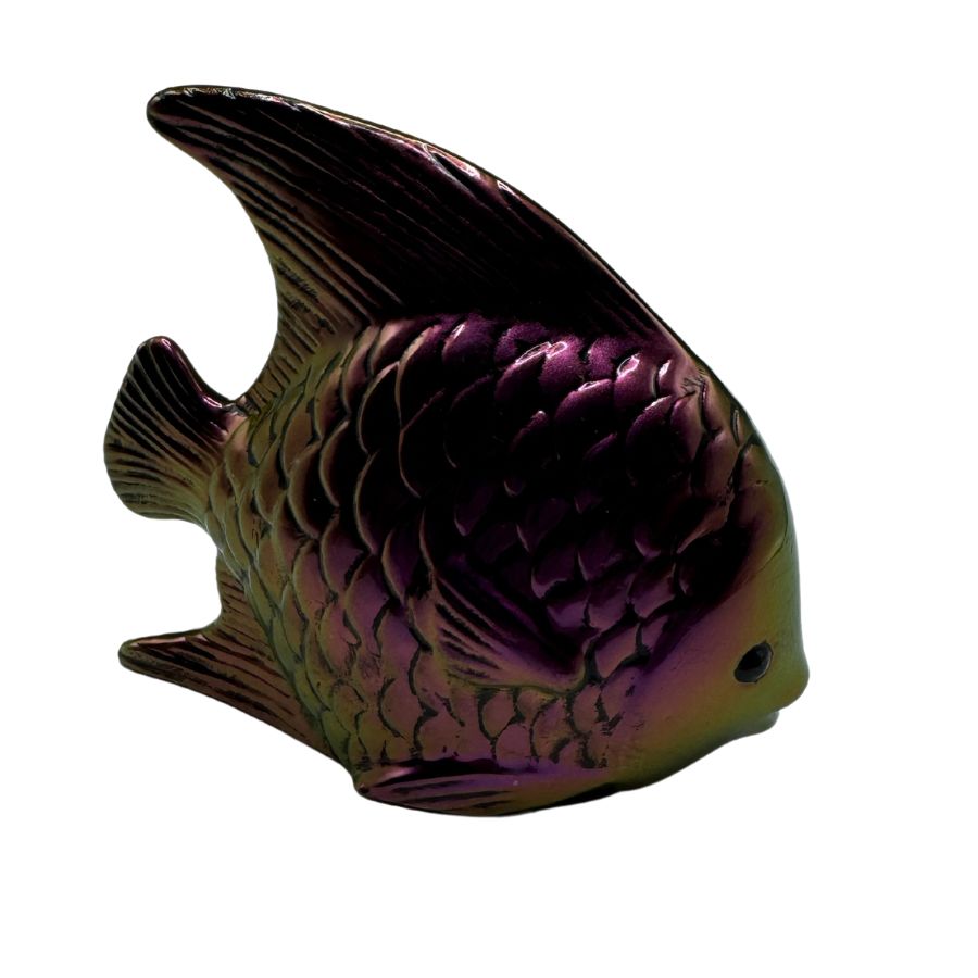 Purple Chrome Resin Fish 