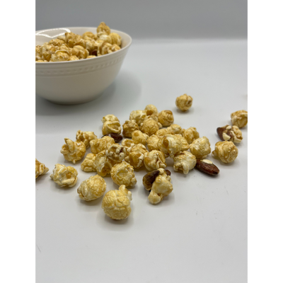 Almond Crunch Popcorn | Made in Small Batches | Party Popcorn | Almond Lovers | Ready To Eat | Popped Popcorn Snack | Sweet and Salty | Movie Night Essential