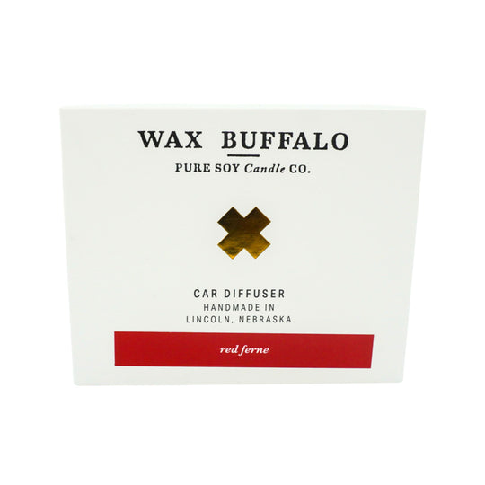 Red Ferne Scented Car Diffuser | Wax Buffalo