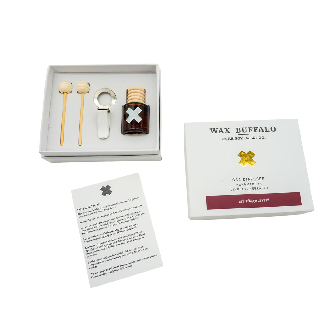 Armitage Street Scented Car Diffuser | Wax Buffalo