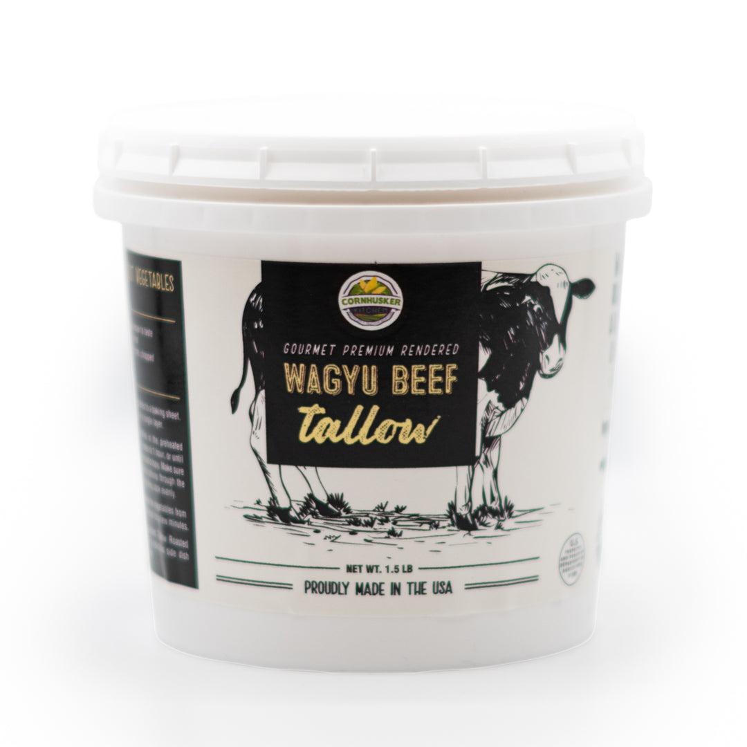 Wagyu Beef Tallow 1.5 lb. Tub