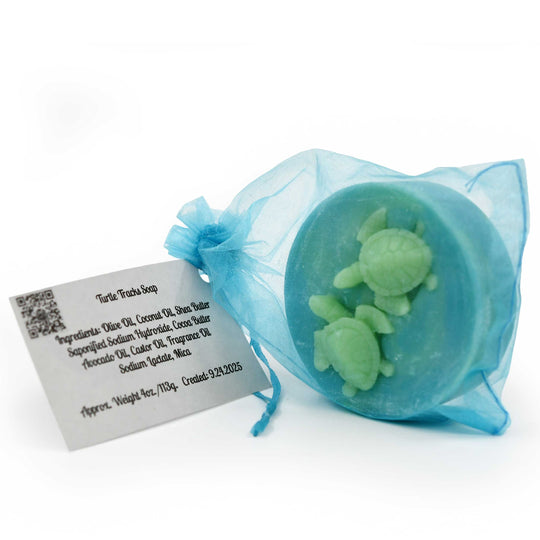 Turtle Tracks Soap Bar | 4 oz | Whale Tale Soapworks, LLC