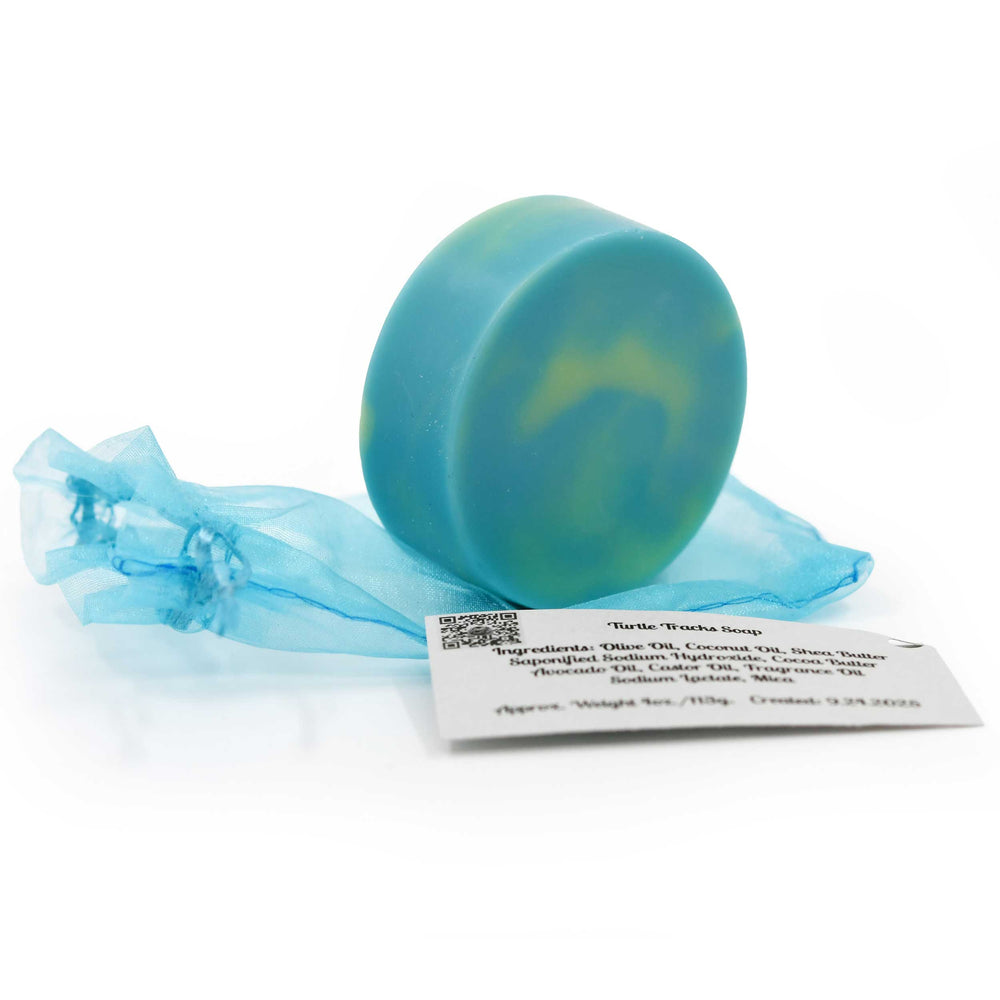 Turtle Tracks Soap Bar | 4 oz | Whale Tale Soapworks, LLC
