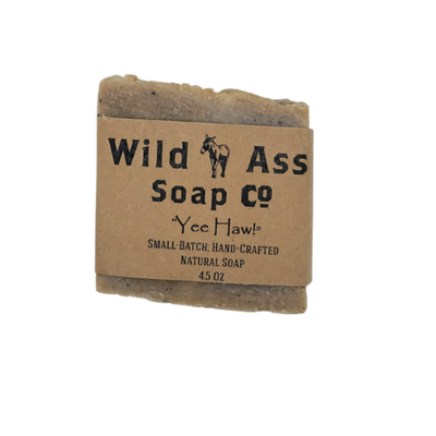 All Natural Soap | 4.5 oz. Bar | Bold, Fresh Scent | Packed With Skin Healthy Nutrients | Moisturizing Soap | Yee Haw