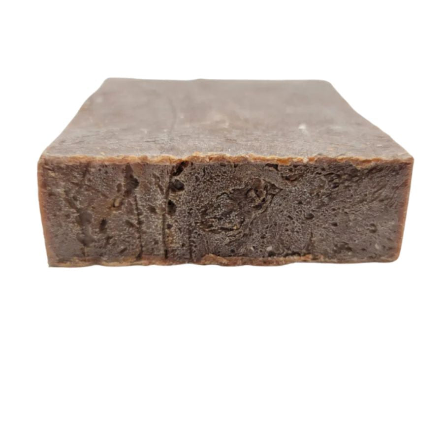 The side of Wild Ass Soap Co: Wild Heart Soap on a white background