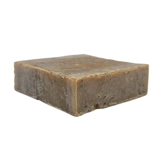 The side of Wild Ass Soap Co: Yee Haw Soap on a white background