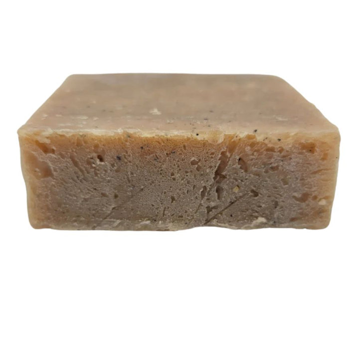 The side of Wild Ass Soap Co: The Hell I Won't Soap on a white background