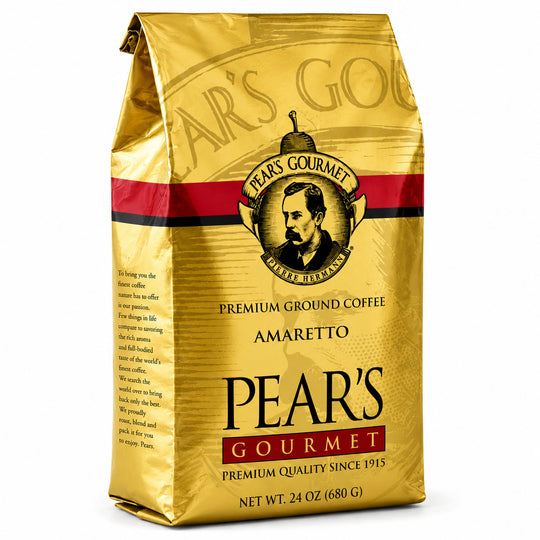Pear's Amaretto Gourmet Coffee 24 oz
