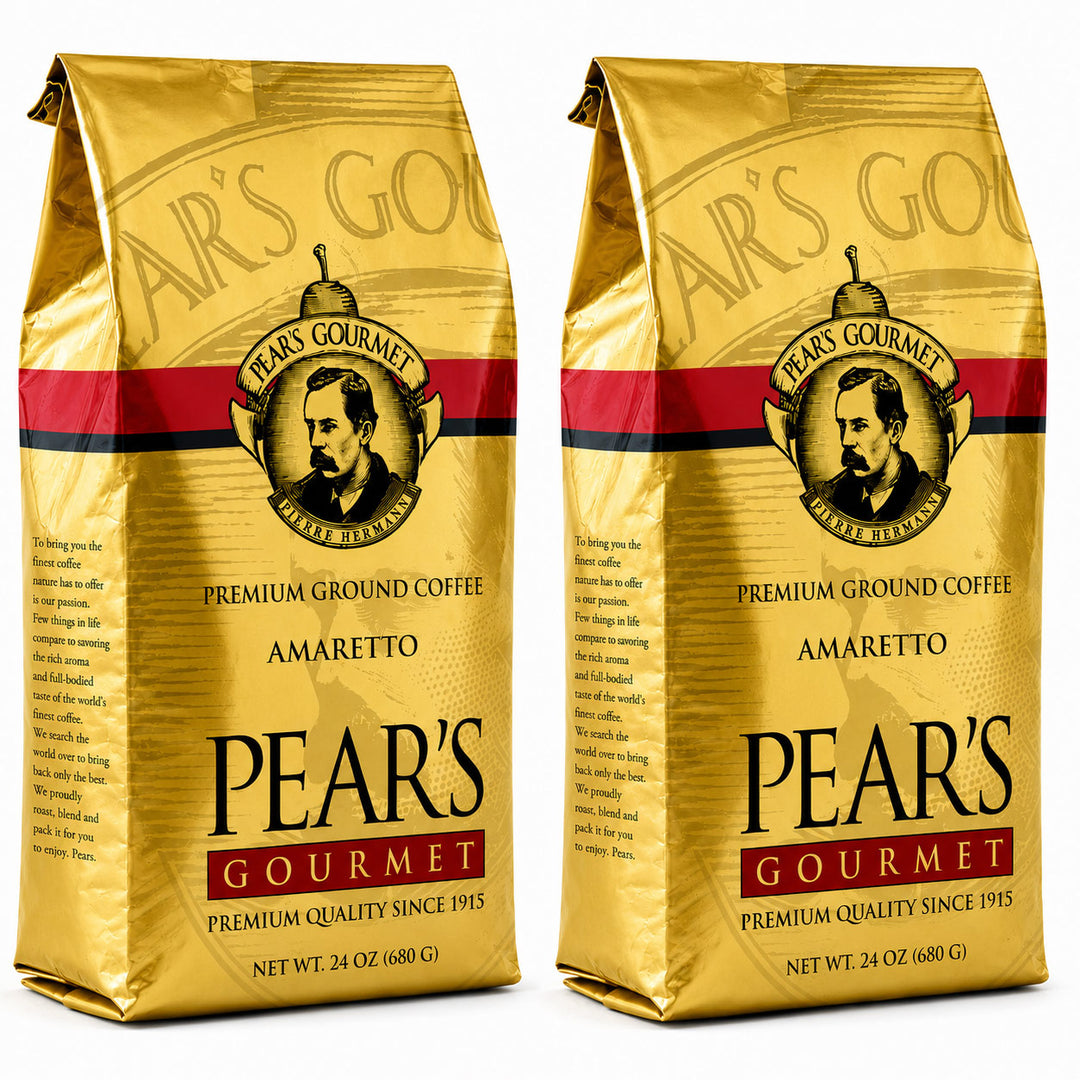 Pear's Amaretto Gourmet Coffee 24 oz