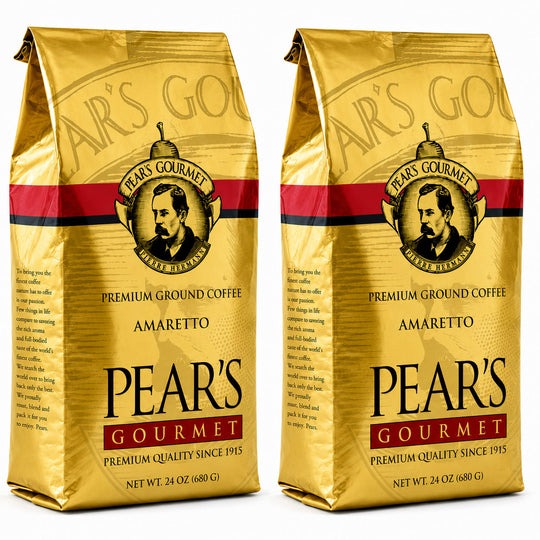 Pear's Amaretto Gourmet Coffee 24 oz
