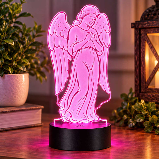 Angel LED Plaque
