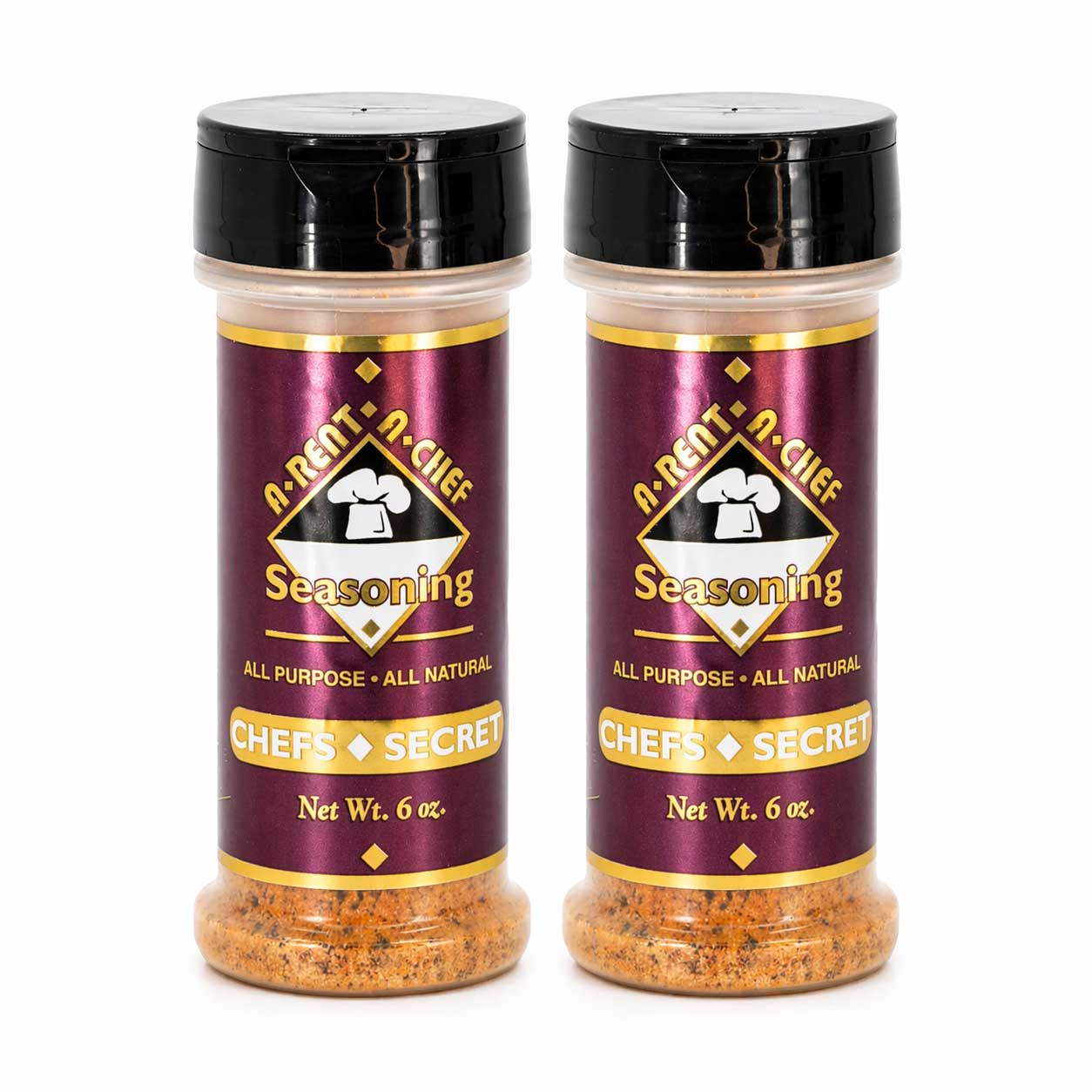 Chef's Secret All Purpose Seasoning | Pack of 2 | 6 oz | Gluten