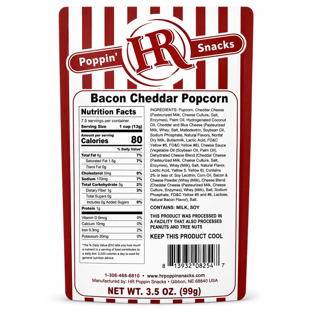 Bacon Cheddar Popcorn