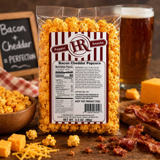 Bacon Cheddar Popcorn