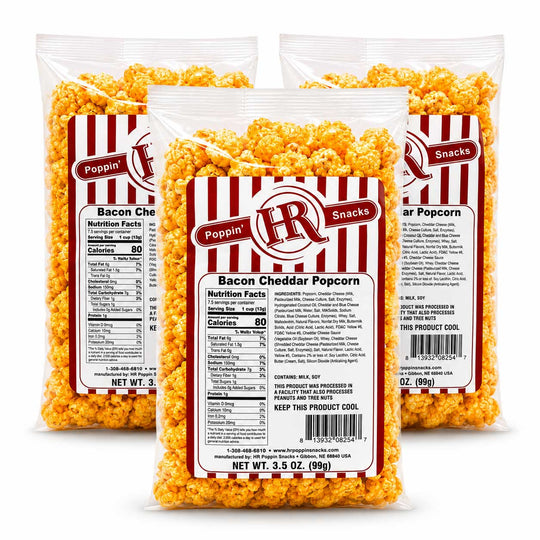 Bacon Cheddar Popcorn