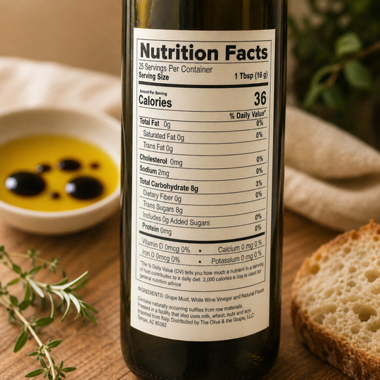 Balsamic Nutrition Facts