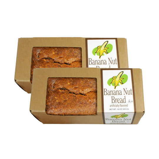 Banana Nut Bread | Pack of 2 | 16 oz | Beatrice Bakery
