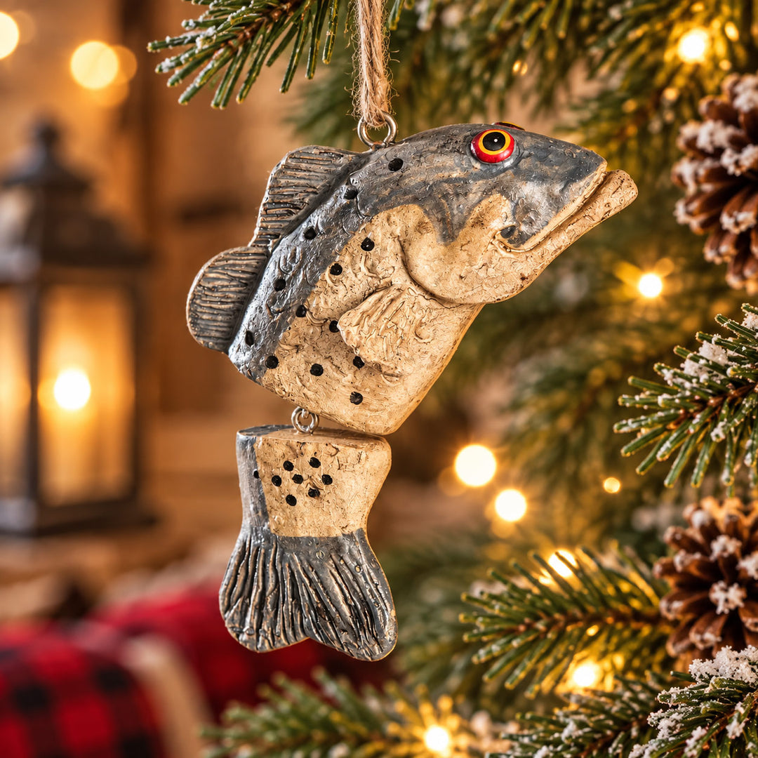 Bass Ornament | Bert Anderson Collection
