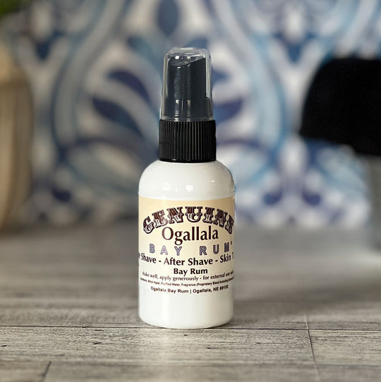 Bay Rum Scented Spray Aftershave | Multiple Sizes | Ogallala Bay Rum