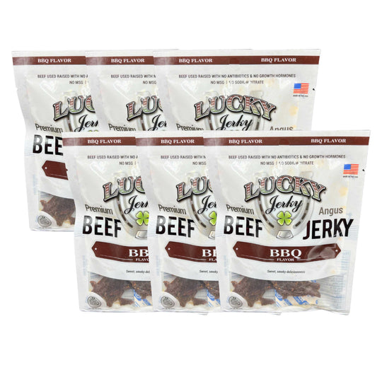 BBQ Beef Jerky | Pack of 6 | 1.5 oz | Nebraska Star Beef
