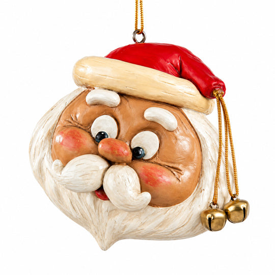 Santa Head Ornament