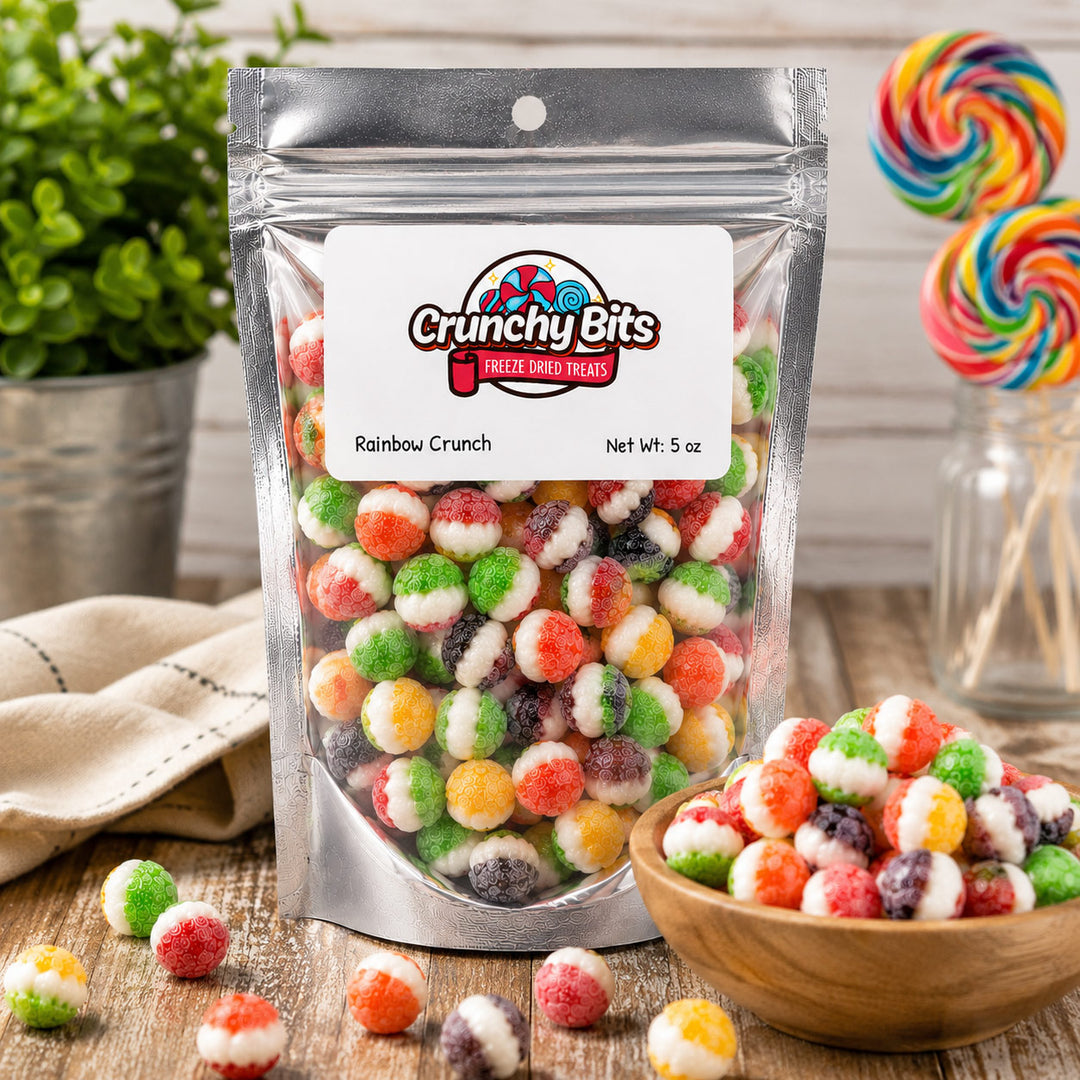 Rainbow Crunch | 5 oz |  Crunchy Bits Candy