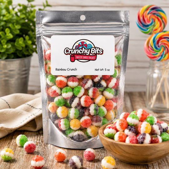 Rainbow Crunch | 5 oz |  Crunchy Bits Candy