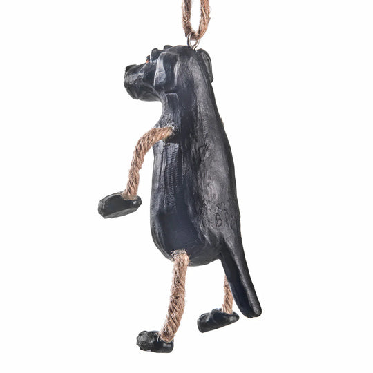 Dangly Black Lab Ornament | Bert Anderson Collection
