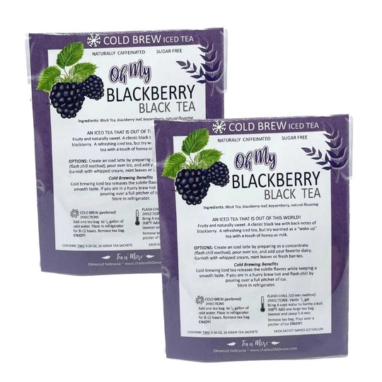 Blackberry Cold Brew Black Tea | Pack of 2 | Tea n More