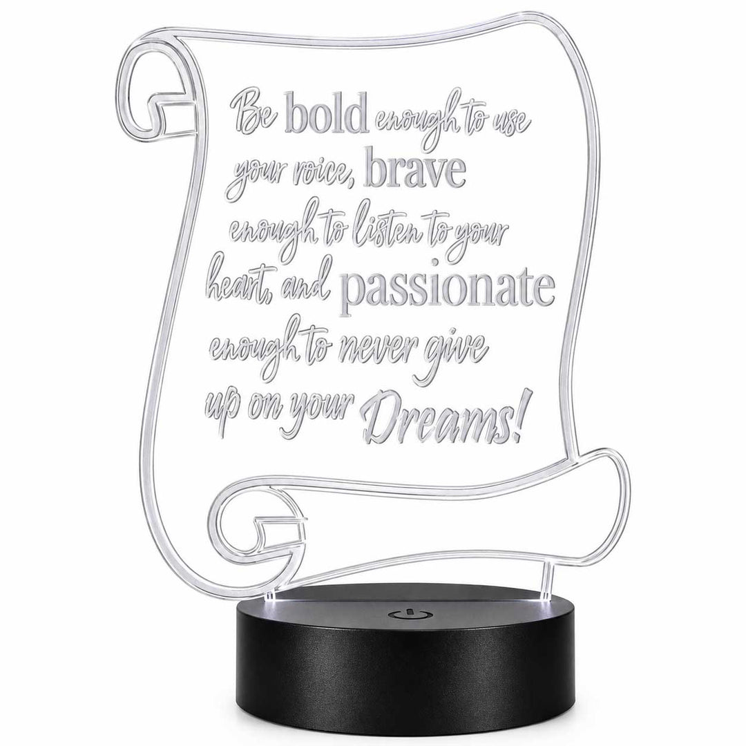 Inspirational LED Plaque