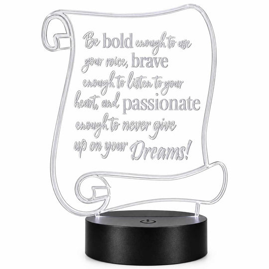 Inspirational LED Plaque