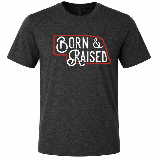 Born & Raised T-Shirt | Multiple Sizes | Lawlor's Custom Sportswear