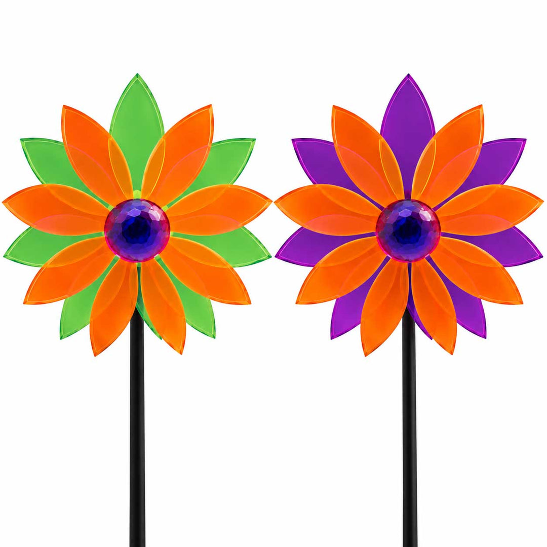 Colored Pinwheels