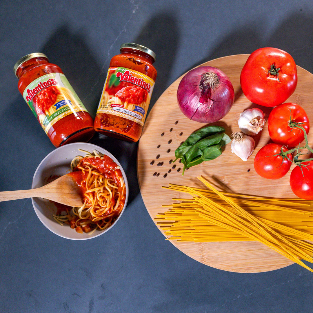 Traditional Italian Sweet Basil Pasta Sauce | 24 oz | Valentino's