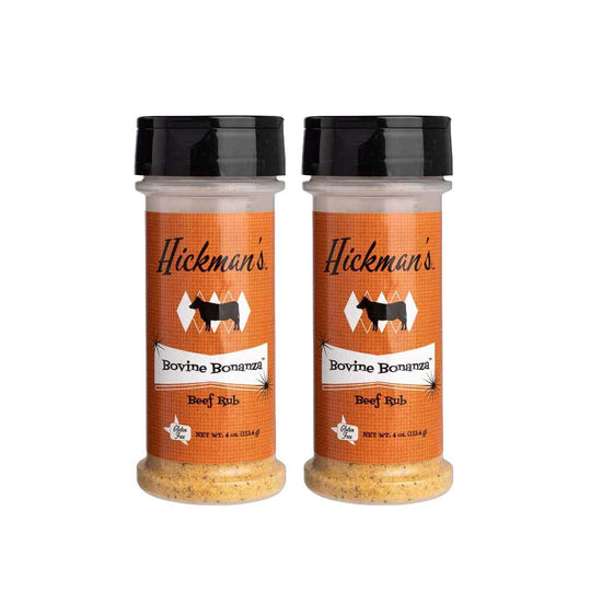 Hickman’s Bovine Bonanza Beef Rub | Pack of 2 | Gluten Free | Hickman's Fat Boy BBQ