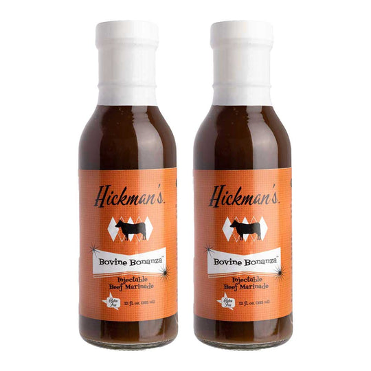 Hickman’s Bovine Bonanza Beef Injectable Marinade | Pack of 2 | Gluten Free | Hickman's Fat Boy BBQ