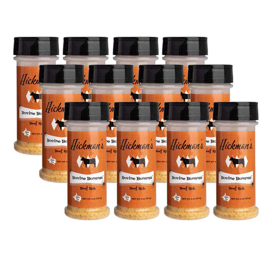 Hickman’s Bovine Bonanza Beef Rub | Case of 12 | Gluten Free | Hickman's Fat Boy BBQ