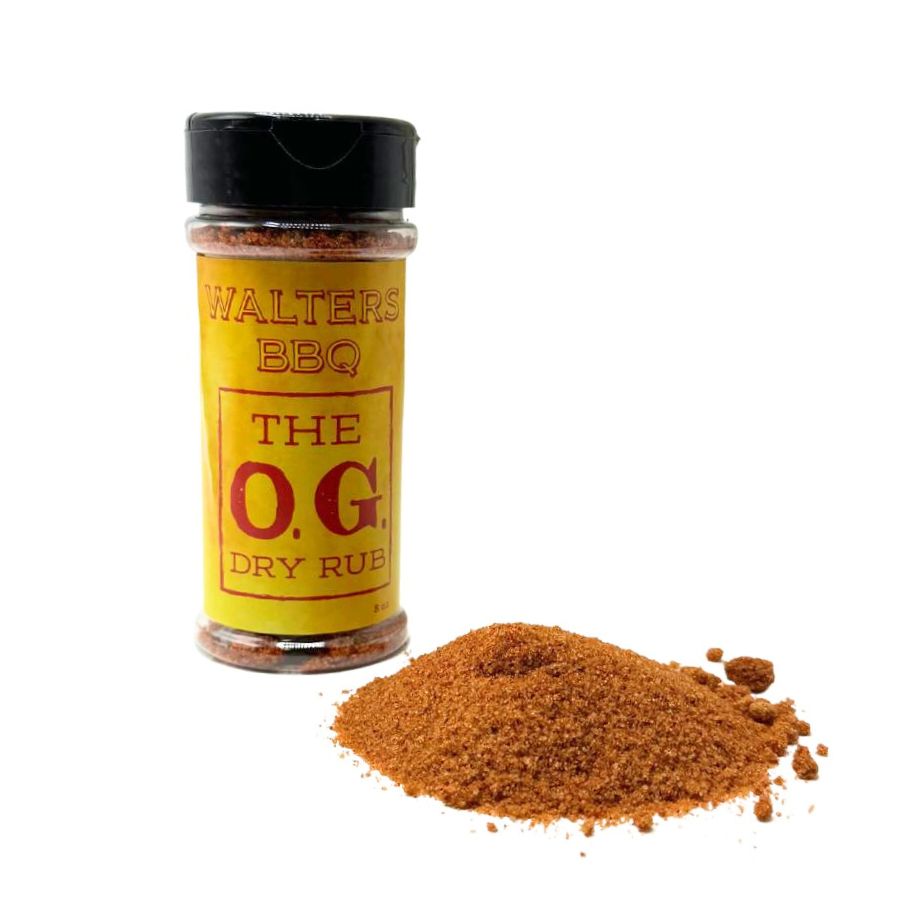 Walters BBQ | The Original Dry Rub | 8 oz. Bottle | Well Suited Seasoning For Chicken, Pork or Beef | Adds Accent of Flavor To Proteins | Classic BBQ Rub | Nebraska Spice | Made In The USA