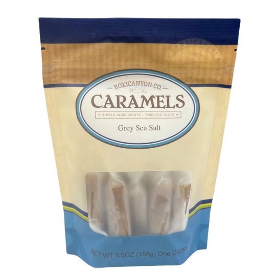 One bag of Grey Sea Salt Caramels.