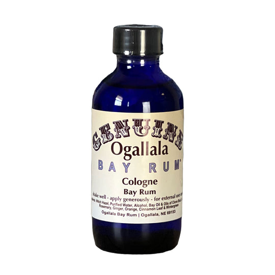 Bay Rum Scented Cologne | Multiple Sizes | Ogallala Bay Rum