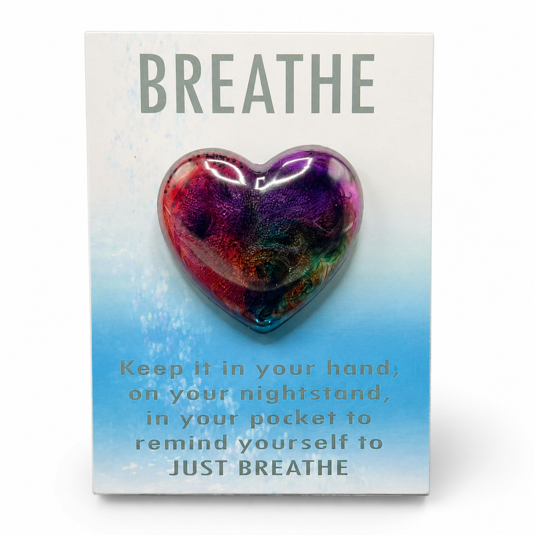 Breathe Stone Rainbow Colored