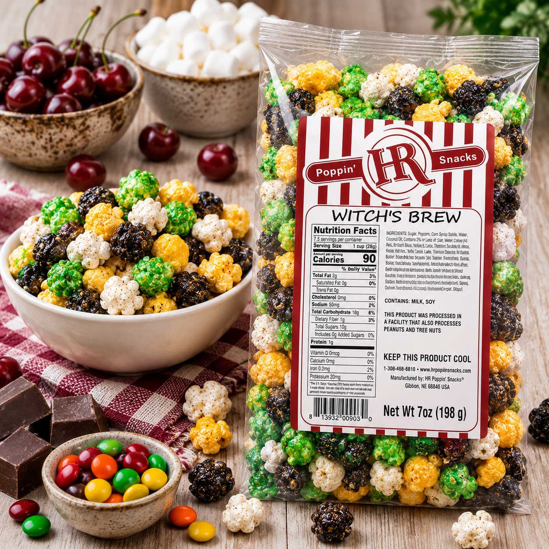 Witches Brew Popcorn | 5 oz | HR Poppin' Snacks
