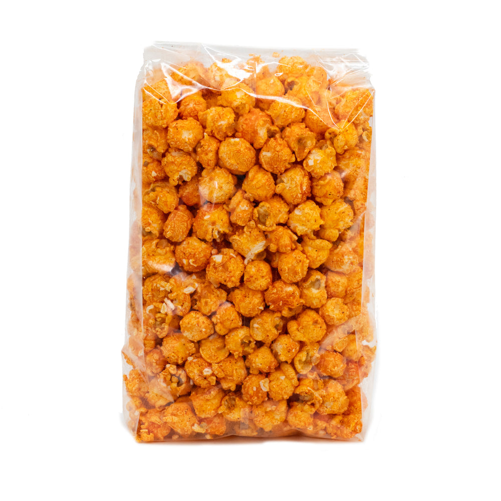 Buffalo Cheddar Popcorn | 3.5 oz | Made in Small Batches | Party Popcorn | Ready to Eat | HR Poppin' Snacks