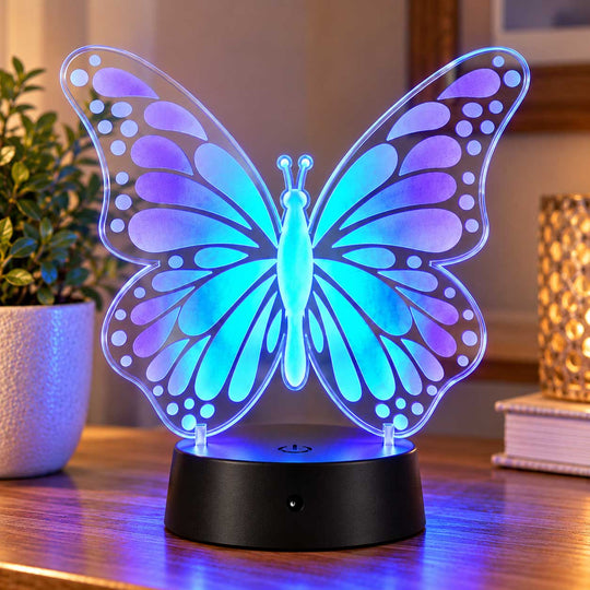 Butterfly LED Plaque