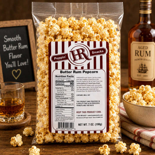 Butter Rum Popcorn