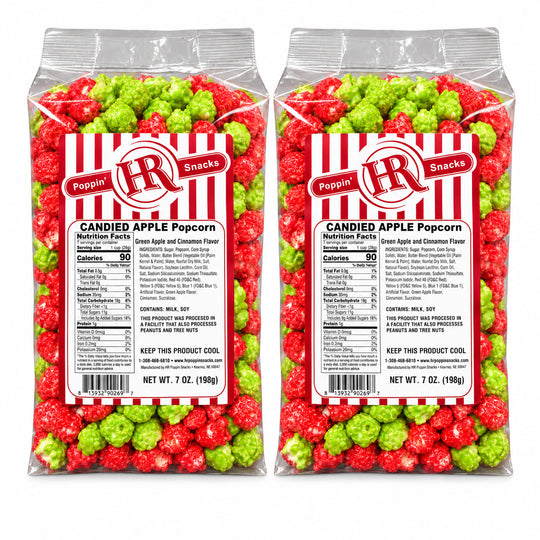 Pack of 2 Candied Apple Popcorn
