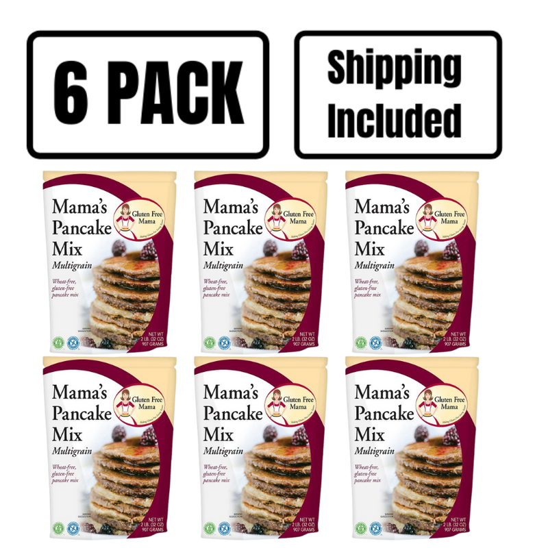 Multigrain Pancake Mix | 2lb. Bag | Gluten Free Mama&