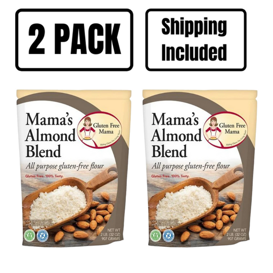 Almond Flour | 2 LB Bag | All Purpose Flour | Filled with Prebiotic Dietary Fiber | Flour Substitute | Made in Nebraska | 2 Pack | Shipping Included | 6052